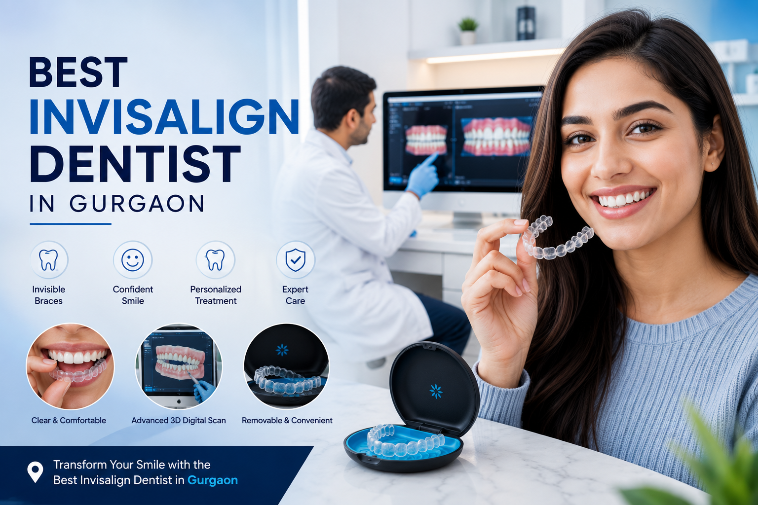 Invisalign Clear Aligners Cost Gurgaon, Invisalign Cost Gurgaon, Clear Aligners Gurgaon, Invisible Braces Cost Gurgaon, Invisalign Treatment Cost Gurgaon, Best Clear Aligners Gurgaon, Teeth Aligners Cost Gurgaon
