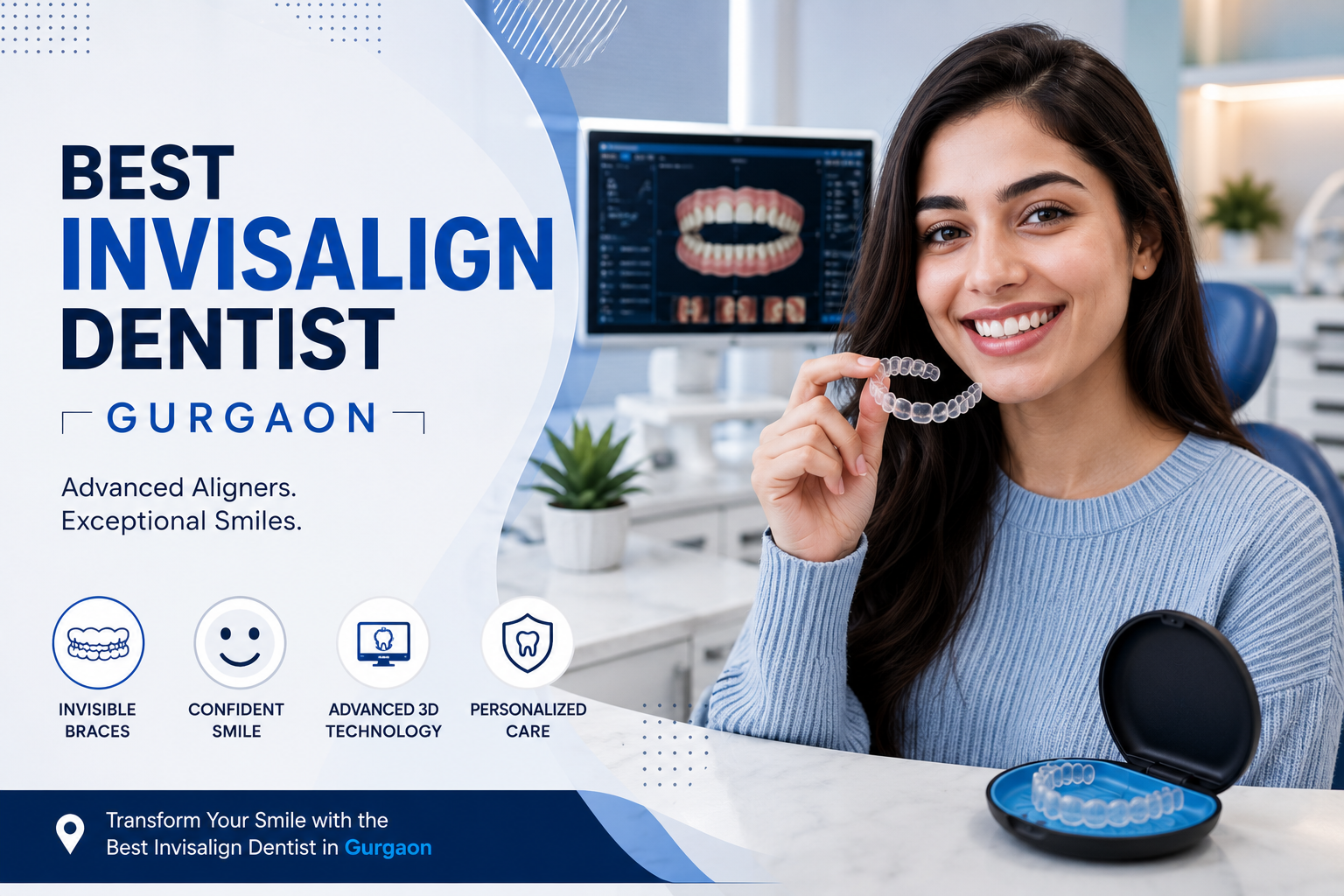 Invisalign Smile Makeover Gurgaon